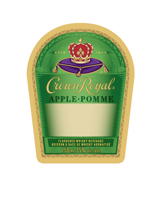 750ml Crown Royal Apple Flavoured Whisky Beverage