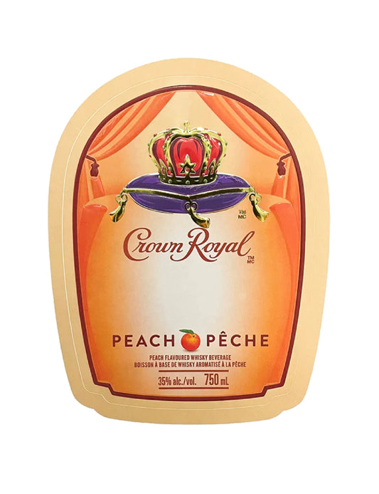 750ml Crown Royal Peach Flavoured Whisky Beverage