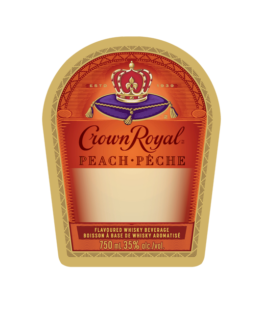 750ml Crown Royal Peach Flavoured Whisky Beverage